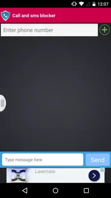 Call and SMS Blocker android App screenshot 0